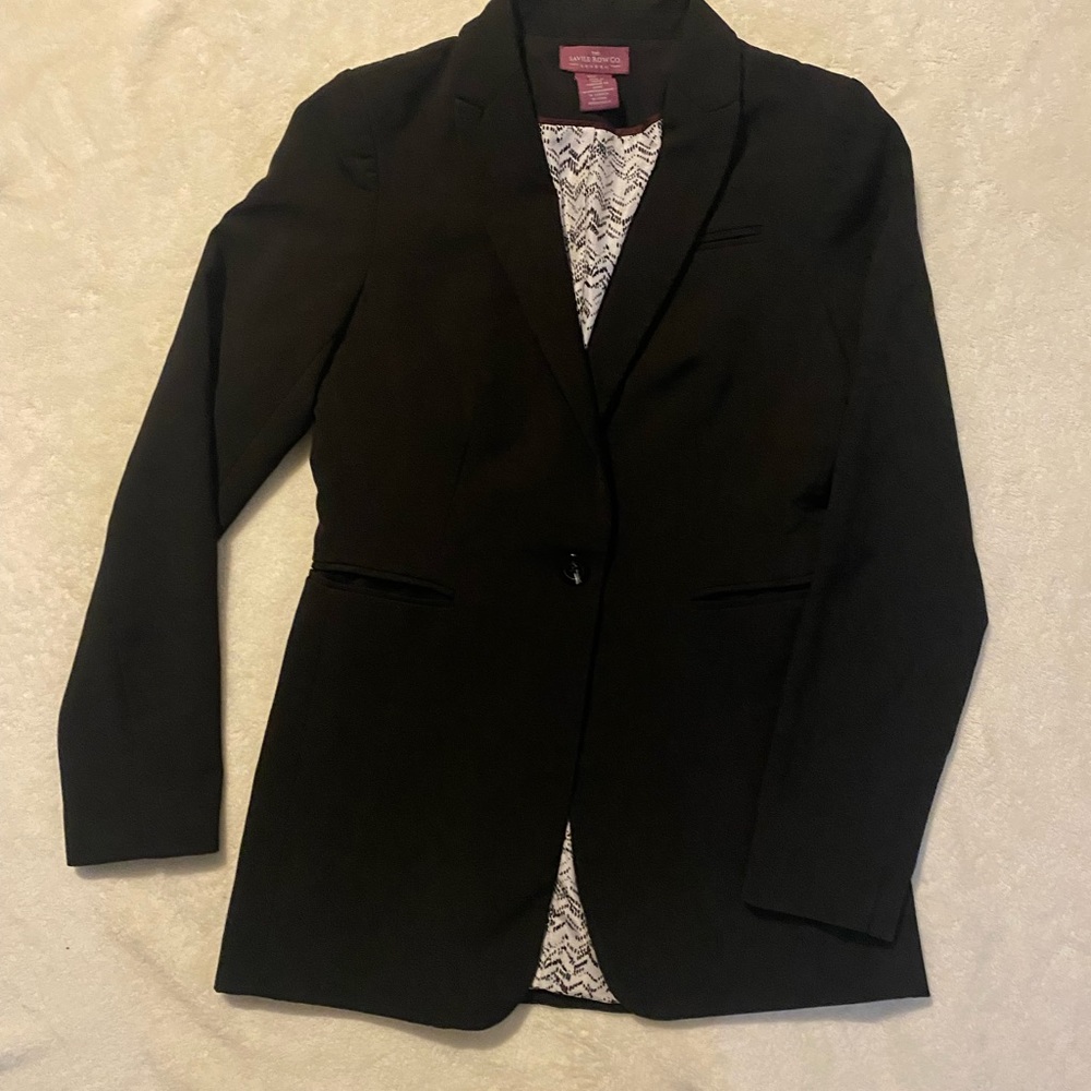 The Seville Row Co Black Blazer Size Small
